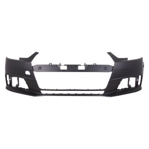 AUDI A4 SEDAN FRONT BUMPER COVER PRIMED (WO/WASHER)(WO/SENSOR)(WO/S-LINE) OEM#8W0807065MGRU 2017-2018 PL#AU1000235