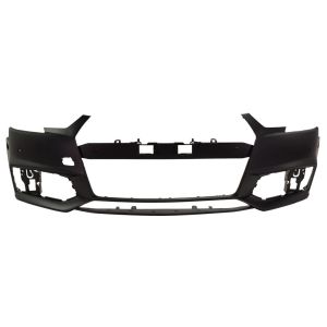 AUDI A4 SEDAN  FRONT BUMPER COVER PRIMED (WO/WASHER)(W/PK SENSOR)(WO/AUTO PARK)(W/S-LINE) OEM#8W0807065SGRU 2017-2019 PL#AU1000276
