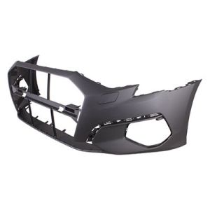 AUDI A3 SEDAN FRONT BUMPER COVER PRIMED (WO/SENSOR)(WO/S-LINE) **CAPA** OEM#8Y0807065GRU 2022-2023 PL#AU1000301C