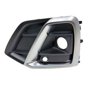 AUDI Q5 / Q5 E / SQ5 FOG LAMP COVER LEFT (Driver Side) TXT-BLACK/SILVER MLDG (EXC Q5 WO/S-LINE) OEM#80A807679AGCOX 2021-2024 PL#AU1038162