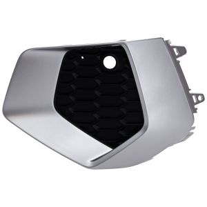 AUDI A3 SEDAN FOG LAMP COVER LEFT (Driver Side) (Driver Side) BLACK W/SILVER FRAME OEM#8Y0807671TB2 2022-2024 PL#AU1038167
