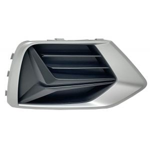 AUDI Q3 FOG LAMP COVER RIGHT (Passenger Side) BLACK W/SILVER FRAME (WO/FOG)(WO/S-LINE) OEM#83A807672TB2 2019-2024 PL#AU1039156