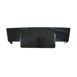 AUDI S4 SEDAN FRONT LICENSE PLATE BRACKET GLOSS-BLACK OEM#8K0807285T94 2009-2012 PL#AU1068101