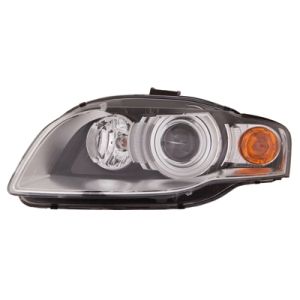 AUDI S4 CABRIO  HEAD LAMP ASSY LEFT (Driver Side) (HID)(W/O CURVE)(WO/HID BULB&MODULE) OEM#8E0941029BA 2007-2009 PL#AU2502129