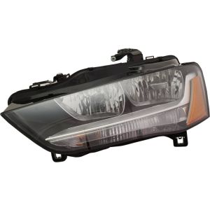 AUDI ALLROAD (A4)(WAGON) HEAD LAMP ASSEMBLY LEFT (Driver Side) (HALOGEN)(FROM 5-31-12)**CAPA** OEM#8K0941003AD 2013-2014 PL#AU2502175C