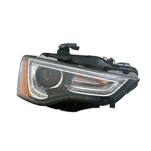 AUDI S5 COUPE  HEAD LAMP UNIT RIGHT (Passenger Side) (XENON)(WO/CURVE LIGHTING)(WO/BULBS&BALLAST)(FROM 5-5-12) OEM#8T0941044E 2012-2017 PL#AU2503181