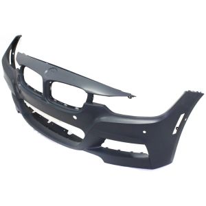 BMW BMW 3 (SEDAN) FRONT B COVER PRIMED (W/ MOLDING HOLE)WO/WASH W/PK SNSR W/ PK ASSIST WO/CAMERA( M SPORT) OEM#51118067953 2013-2018 PL#BM1000292