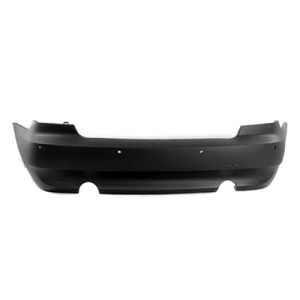 BMW BMW 3 (COUPE) REAR BUMPER COVER PRIMED (W/ SENSOR)(DUAL EXHAUST)(WO/M PKG)**CAPA** OEM#51127161505 2007-2010 PL#BM1100169C