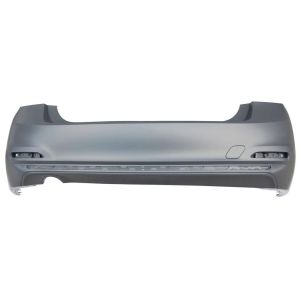 BMW BMW 3 (SEDAN) REAR BUMPER COVER PRIMED GRAY (320i/328d)(EXC STANDARD LINE)(WO/SENSOR)(WO/M SPORT) OEM#51127384599 2016-2018 PL#BM1100347