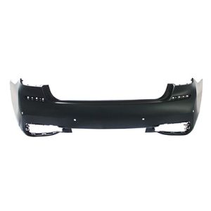 BMW BMW 7 SERIES (G11/G12) REAR BUMPER COVER PRIMED GRAY (WO/PARK ASSIST)(M PKG/M MDL) OEM#51128064758 2016-2019 PL#BM1100356