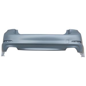 BMW BMW 5 SERIES (SEDAN) REAR BUMPER COVER PRIMED (540i WO/M PKG)(WO/LUXURY PKG)(WO/SENSOR)(WO/PARK SYS) OEM#51127475590 2017-2020 PL#BM1100378