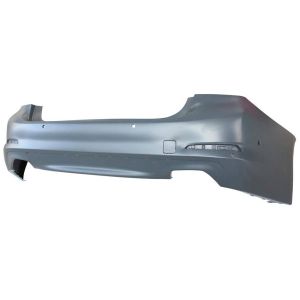 BMW BMW 5 SERIES (SEDAN) REAR BUMPER COVER PRIMED (540i WO/M PKG)(W/LUXURY PKG)(W/SENSOR)(W/PARK SYS)**CAPA** OEM#51127475600 2017-2020 PL#BM1100383C