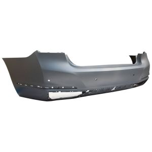 BMW BMW 7 SERIES (G11/G12) REAR BUMPER COVER PRIMED (WO/PARK DISTANCE CONTROL)(740i/750i/750iL)(WO/M PKG) OEM#51129466567 2020-2022 PL#BM1100446