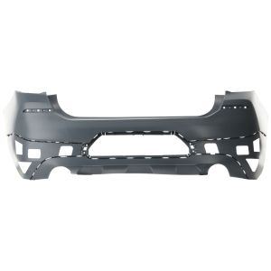 BMW BMW X2 REAR BUMPER COVER PRIMED (WO/PARK DISTANCE CONTROL)(WO/REVERSING CAMERA)(WO/M SPORT) OEM#51127475133 2018-2020 PL#BM1100448
