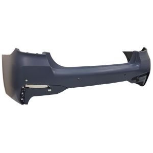 BMW BMW 5 SERIES (SEDAN) REAR BUMPER COVER PRIMED (530i/540i:W/M SPORT)(M550i)(WO/PARK ASSIST SYSTEM) OEM#51129852179 2021-2023 PL#BM1100452