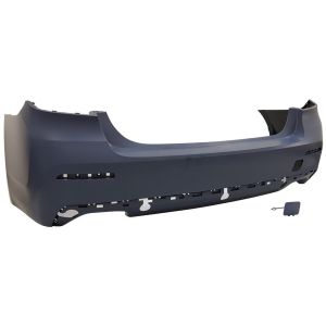 BMW BMW 5 SERIES (SEDAN) REAR BUMPER COVER PRIMED WO/PK SENSOR)(530i/540 WO/M SPORT) OEM#51129852173 2021-2022 PL#BM1100454