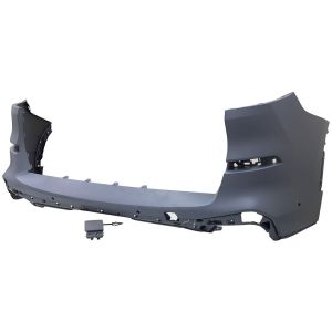 BMW BMW X5 (40i/45e/50i/M50i) REAR BUMPER COVER PRIMED (W/PK ASSIST)(40i W/M SPORT)(M50) OEM#51115A0BD57 2019-2023 PL#BM1100459