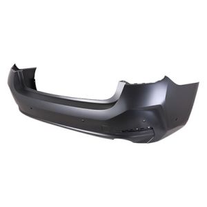 BMW BMW 3 SEDAN (330i/330e/M340i) REAR BUMPER COVER PRIMED (W/PK SENSOR)(W/PARKING ASSIST)(330i/330e)(WO/M SPORT) OEM#51125A69625 2023-2025 PL#BM1100464