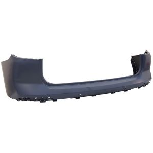 BMW BMW X3 REAR BUMPER COVER UPPER PRIMED (WO/SENSOR)(i30 WO/M SPORT) **CAPA** OEM#51125A40FB2 2022-2024 PL#BM1114103C