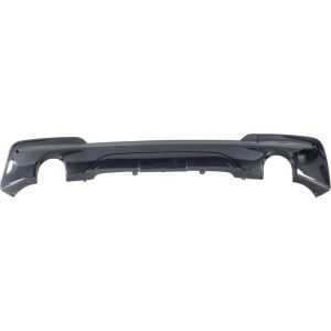 BMW BMW X3  REAR BUMPER LOWER TRIM PTD-BLACK (30i W/M SPORT)(WO/TRAILER HITCH) **CAPA** OEM#51128094862 2018-2023 PL#BM1195148C