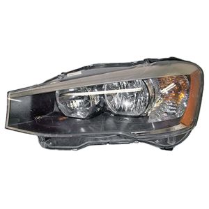 BMW BMW X4 HEAD LAMP ASSEMBLY LEFT (Driver Side) (HALOGEN)**CAPA** OEM#63117334073 2015-2018 PL#BM2518142C