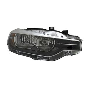 BMW BMW 3 (SEDAN) HYBRID HEAD LAMP RIGHT (Passenger Side) (HALOGEN) (WO/LOGO) OEM#63117365600 2016-2018 PL#BM2519166