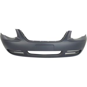 CHRYSLER TOWN & COUNTRY FRONT BUMPER COVER PRIMED (119"WB W/O FOG)**CAPA** OEM#5139120AA 2005-2007 PL#CH1000434C