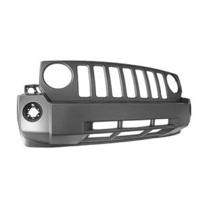 JEEP PATRIOT FRONT BUMPER COVER PRIMED (W/FOG)(WO/Tow Hook) OEM#68021299AB 2007-2010 PL#CH1000893