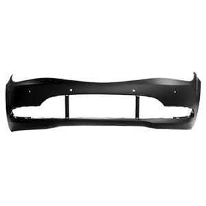 CHRYSLER 200 SEDAN FRONT BUMPER COVER PRIMED (W/6 SENSOR)**CAPA** OEM#5NH87TZZAD (P) 2015-2017 PL#CH1000A16C