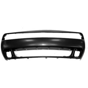 DODGE CHALLENGER  FRONT BUMPER COVER PRIMED (EXC ROUND FOG HOLE)(WO/WIDE BODY) OEM#68258731AC 2015-2022 PL#CH1000A25