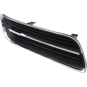 CHRYSLER 300  FOG LAMP COVER RIGHT (Passenger Side) CHROME/BLACK (WO/FOG)(EXC SRT-8) OEM#68127944AB 2011-2014 PL#CH1039127