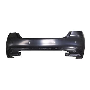 CHRYSLER 200 SEDAN REAR BUMPER COVER PRIMED 2.4L (W/SENSOR)(WO/ACTIVE PK ASSIST) OEM#1UW73TZZAD 2015-2017 PL#CH1100991