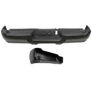 DODGE TRUCKS & VANS DODGE/PU  (R2500/3500) REAR STEP BMP ASSY BLACK (W/SENSOR) OEM#68576320AA-PFM 2019-2024 PL#CH1103172