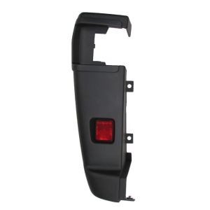 DODGE TRUCKS & VANS PROMASTER 1500/2500/3500 REAR BUMPER SIDE COVER LEFT (Driver Side) TXT-BLACK W/REFLECTOR (W/BSD) OEM#6ZH24JXWAA 2021 PL#CH1116106