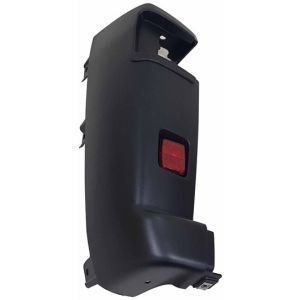 DODGE TRUCKS & VANS PROMASTER 1500/2500/3500 REAR BUMPER SIDE COVER LEFT (Driver Side) (Driver Side) TXT-BLACK W/REFLECTOR (W/BSD) **CAPA** OEM#7FM51JXWAB 2022-2025 PL#CH1116108C