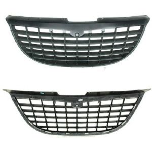 CHRYSLER TOWN & COUNTRY  GRILLE DARK GRAY (W/ 113" WB) OEM#4857339AA 2004 PL#CH1200237