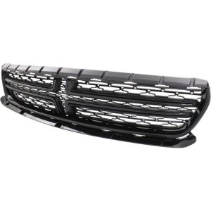DODGE CHARGER  GRILLE GLOSS-BLACK WO/CHROME (WO/HOOD SCOOP)**CAPA** OEM#5PP33DX8AB 2015-2023 PL#CH1200388C