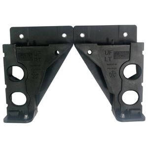 CHRYSLER 200 SEDAN RADIATOR SUPPORT LOWER BRACKET SET(2PCS) **CAPA** OEM#68376655AA 2015-2017 PL#CH1225324C