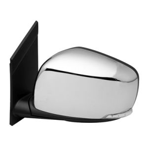 CHRYSLER TOWN & COUNTRY DOOR MIRROR LEFT (Driver Side) PWR/HTD/SIGNAL (WO/MEMORY(WO/AUTO DIM)(CHROME CVR) OEM#5113257AA 2008-2016 PL#CH1320382