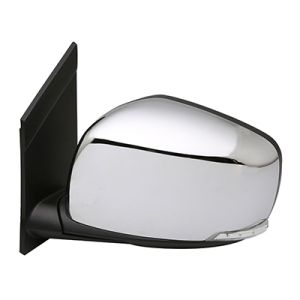 CHRYSLER TOWN & COUNTRY DOOR MIRROR LEFT (Driver Side) PWR/HTDSIGNAL/MEMORT/M-FOLD (WO/DIM)(CHROME CVR)(10H7P) OEM#5113325AA 2008-2010 PL#CH1320383