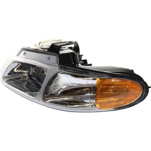 CHRYSLER TOWN & COUNTRY HEAD LAMP ASSEMBLY LEFT (Driver Side) OEM#4857041AB 1996-1997 PL#CH2502109