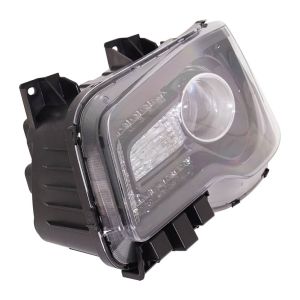 CHRYSLER 300 HEAD LAMP ASSY LEFT (Driver Side) (HALOGEN)(W/PROJECTOR)(BLACK BEZEL) OEM#68402949AA 2018-2023 PL#CH2502331