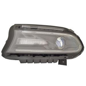 DODGE CHARGER  HEAD LAMP ASSY LEFT (Driver Side) (HALOGEN)(WO/LEGO) **CAPA** OEM#68541681AA 2018-2021 PL#CH2502337C