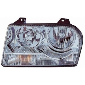 CHRYSLER 300 HEAD LAMP ASSEMBLY RIGHT (Passenger Side) 2.7L/3.5L (HALOGEN)(WO/PROJECTOR)**CAPA** OEM#57010756AA 2009-2010 PL#CH2503218C