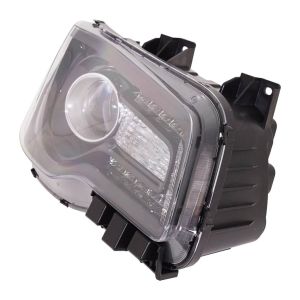 CHRYSLER 300 HEAD LAMP ASSY RIGHT (Passenger Side) (HALOGEN)(W/PROJECTOR)(BLACK BEZEL) OEM#68402948AA 2018-2023 PL#CH2503331