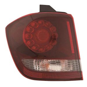 DODGE JOURNEY TAIL LAMP ASSY LEFT (Driver Side) (OUTER)(LED)(W/BLACK TRIM)**CAPA** OEM#68227133AA 2009-2020 PL#CH2804114C
