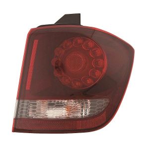 DODGE JOURNEY TAIL LAMP ASSY RIGHT (Passenger Side) (OUTER)(LED)(W/BLACK TRIM)**CAPA** OEM#68227132AA 2009-2020 PL#CH2805114C