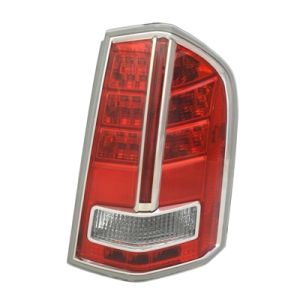 CHRYSLER 300  TAIL LAMP ASSY LEFT (Driver Side) (W/CNTR CHROME TRIM)(FM 3-19-12)(CLEAR LENS) OEM#68154607AC 2012-2014 PL#CH2818135