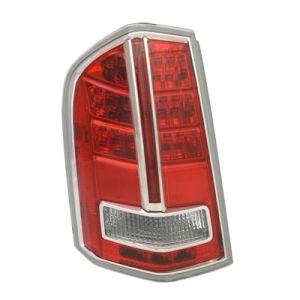 CHRYSLER 300  TAIL LAMP ASSY RIGHT (Passenger Side) (W/CNTR CHROME TRIM)(FM 3-19-12)(CLEAR LENS) OEM#68154606AC 2012-2014 PL#CH2819135