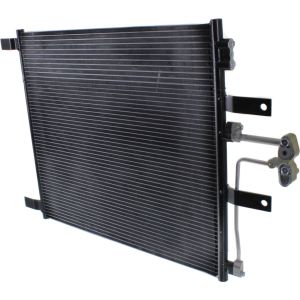 DODGE TRUCKS & VANS DODGE/PU (R1500) A/C CONDENSER 3.7L/4.7 (W/ BLOCK TOC FITTING ) OEM#55056824AB 2009-2011 PL#CH3030240